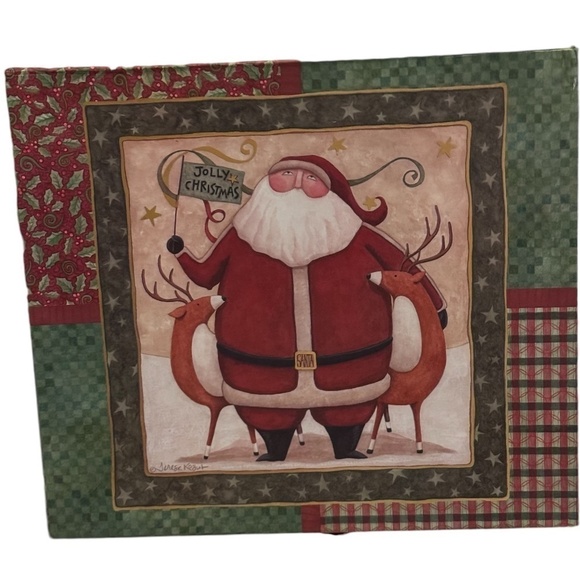 Vintage Holiday Decorative Box - Picture 1 of 6